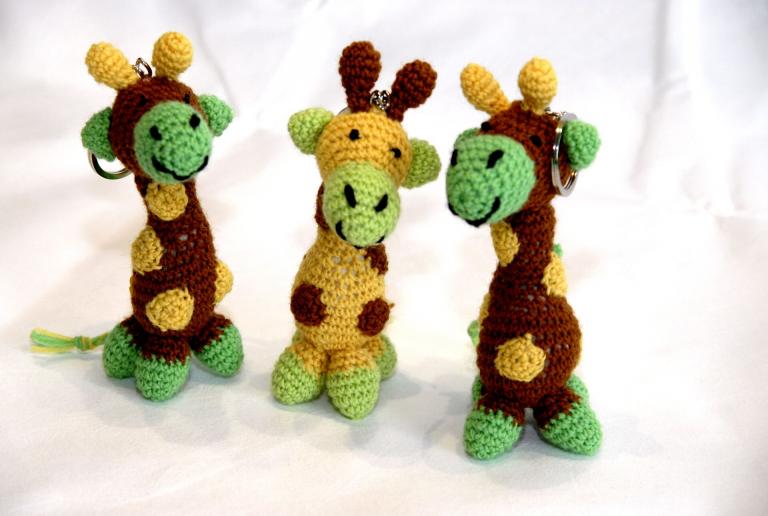 Schlüsselanhänger Giraffe (5 Euro)