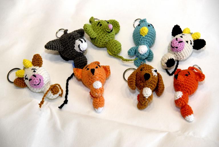 Schlüsselanhänger verschiedene Tierchen (5 Euro)